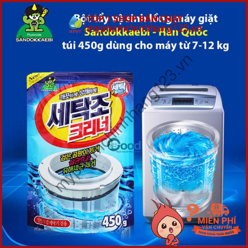Bột Tẩy Lồng Giặt Chính Hãng Sandokkaebi Hàn Quốc 450G .