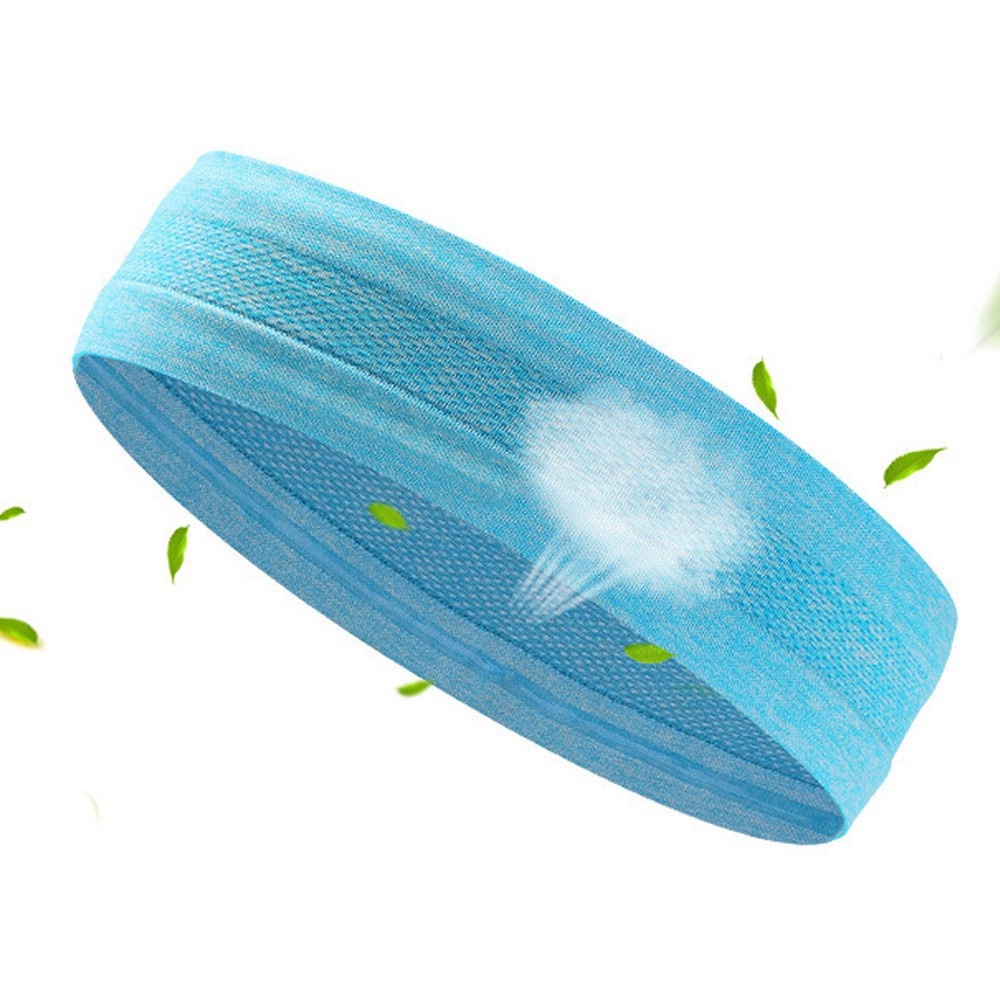 Băng đô thể thao Headband nam nữ thấm mồ hôi trán băng đầu chạy bộ cầu lông Tennis tập Gym