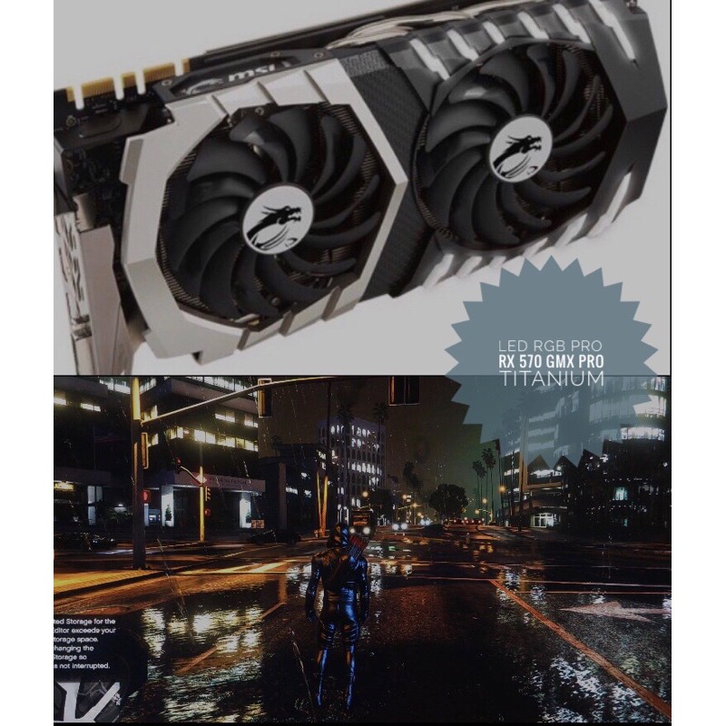 Vga card màn hình MSI GAMING X TITANIUM