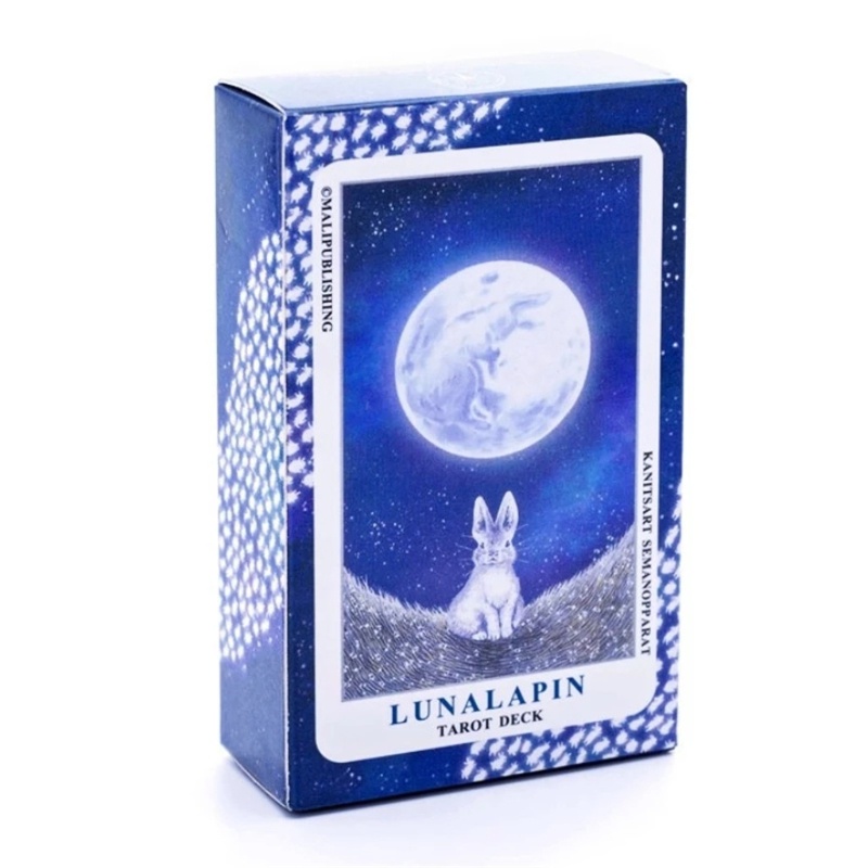 Bộ bài bói tarot Lunalapin phiên bản tiếng anh