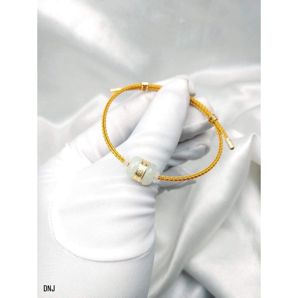 Vòng tay nữ lu thống đá nhiều màu may mắn bền đẹp - Kho sỉ bạc Nhất Linh