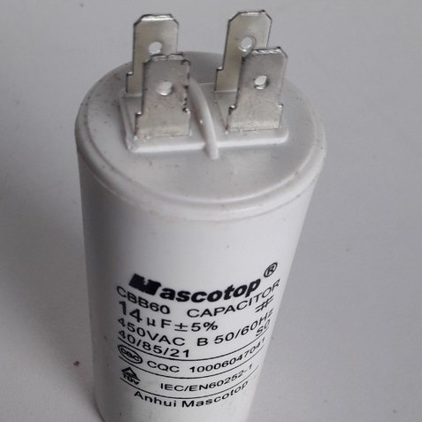 Tụ máy giặt các loại 8 uF - 10uF - 12uF - 14uF Loại tốt
