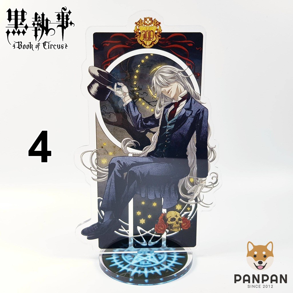 Mô Hình Standee acrylic anime hình Hắc Quản Gia (Kuroshitsuji)