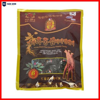 Kẹo hắc sâm số 6 nhỏ 300g Hàn Quốc Loại Thơm Ngon - Bách Hoá Bảo Anh