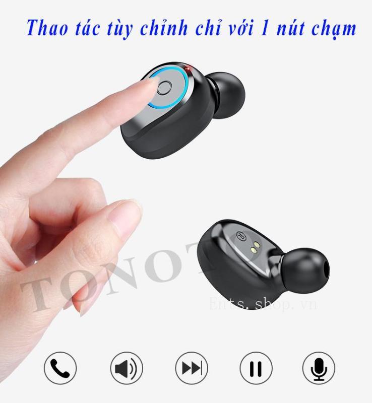 【COD】Tai Nghe Bluetooth F9 [Phiên bản nút cơ] - Tai nghe Bluetooth không dây F9, Tai nghe không dây,Tai nghe khong day,Tai nghe nhet tai khong day, F9,V11,V12,V10 - Tonoto Store