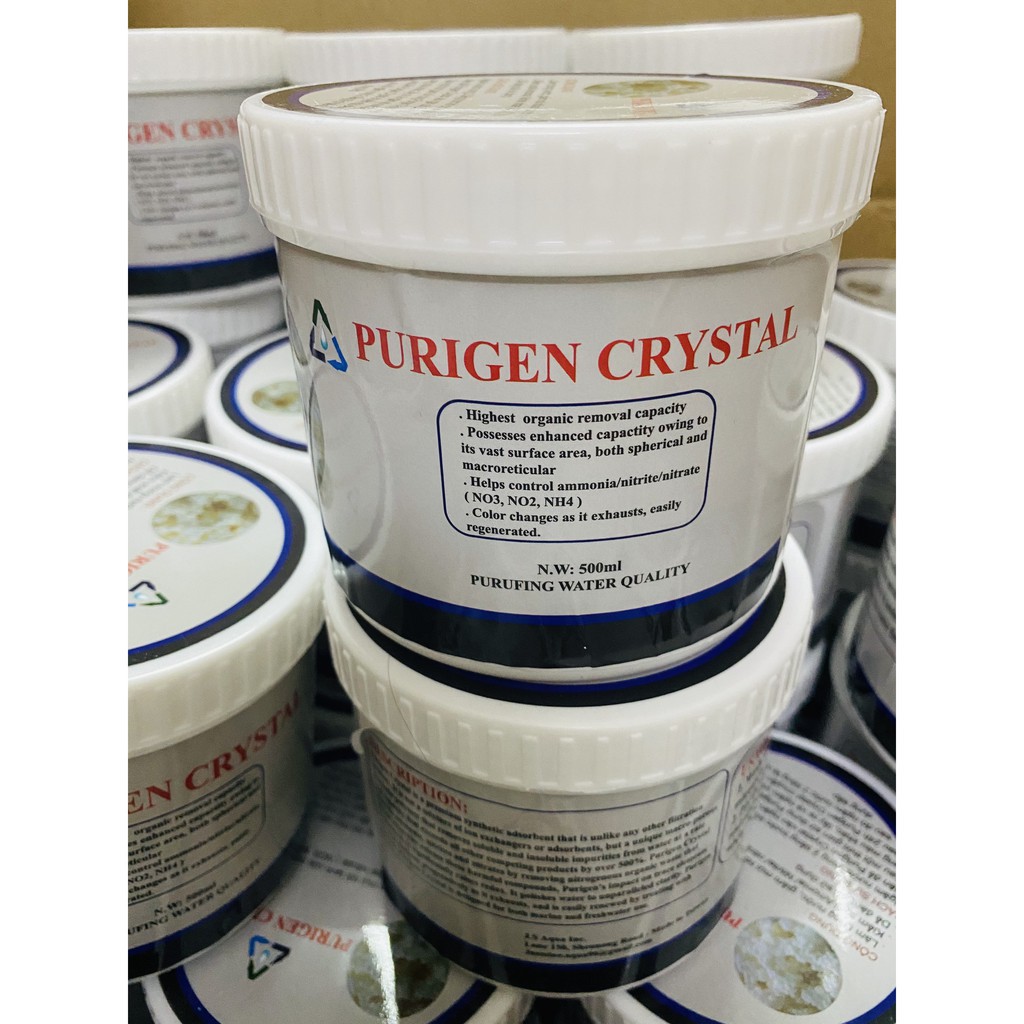 Vật liệu lọc Purigen Crystal 220ml làm trong nước , giảm mùi hôi tanh trong hồ cá