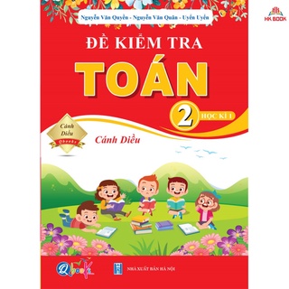 Sách - Đề kiểm tra Toán 2 - Học kì 1 (Qbooks - Cánh Diều)