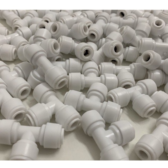 Cút chữ T Chia Nước 3 Đầu Nối Nhanh dây 6mm