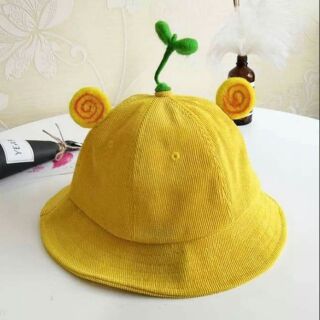 Nón bucket mầm cây tai thú