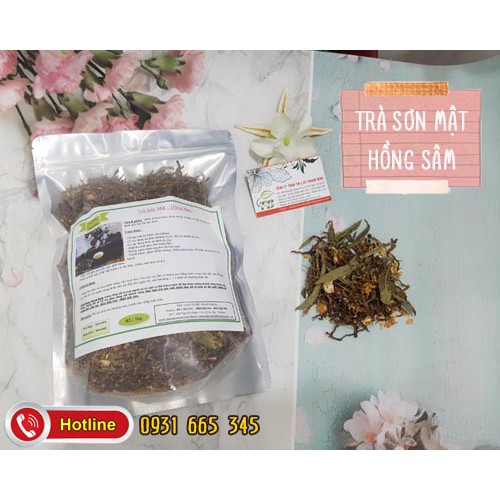 Trà Sơn Mật Hồng Sâm Khô Loại Đặc Biệt 1Kg - Đông Y Thanh Bình