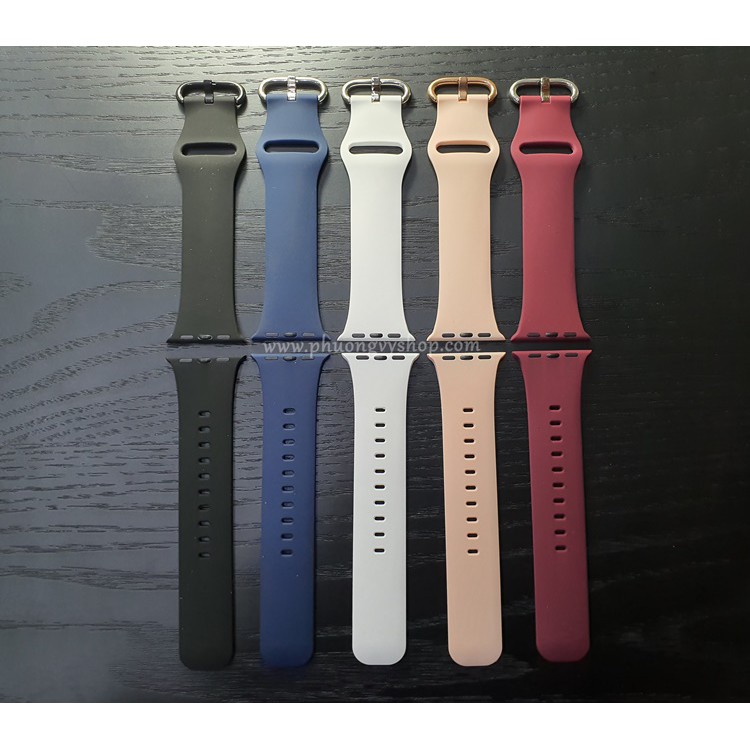 Dây cao su KHÓA XI Apple Watch series