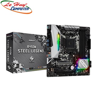 Mainboard asrock b450m steel legend
