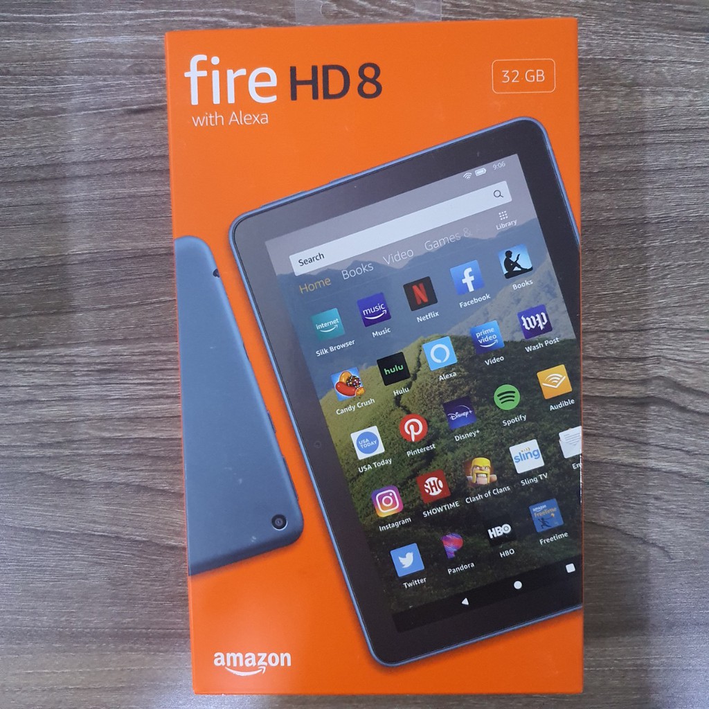 Máy tính bảng Kindle Fire HD 8/HD 8 Plus 10th 2020 màn hình 8 inch sắc nét, RAM 2GB, dung lượng 32GB – New 100% | WebRaoVat - webraovat.net.vn