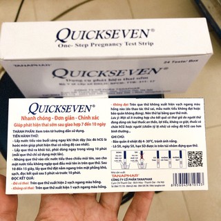 Que thử thai Quickseven