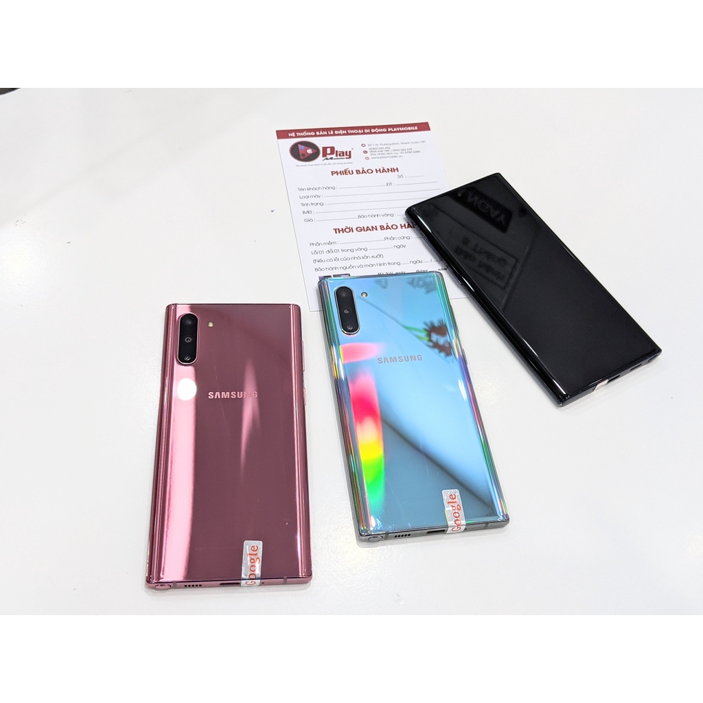Điện Thoại Samsung Galaxy Note 10 5G Hàn Ram12/256GB Zin chuẩn | Kèm Phụ kiện tại Playmobile