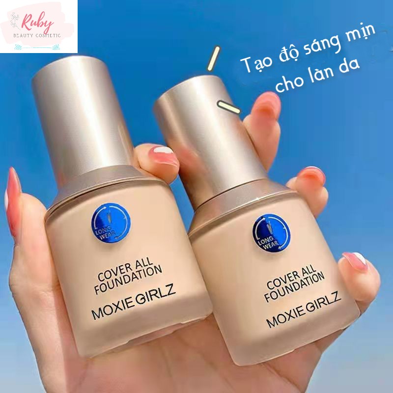 Kem nền Moxie girls bắt sáng bật tông rạng ngời cuốn hút