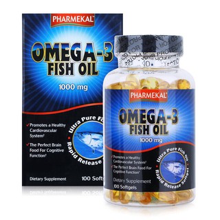 [Chính hãng] Viên Uống Dầu Cá Omega 3 PHARMEKAL Hộp 100 Viên