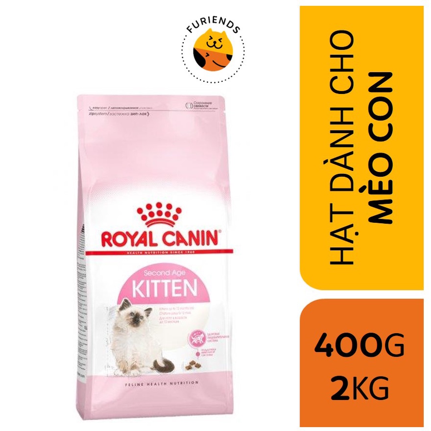 Hạt cho mèo Royal Canin Kitten 400g/2kg