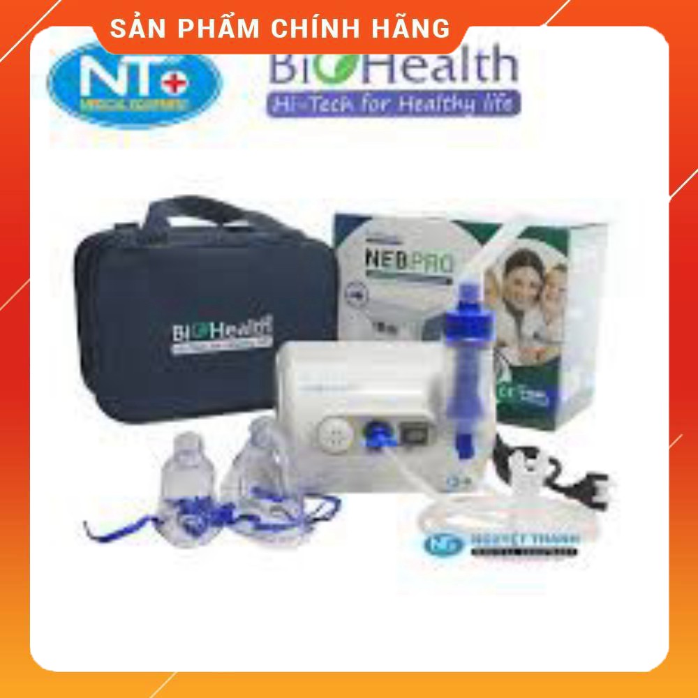 MÁY XÔNG MŨI HỌNG BIOHEALTH NEBPRO CHÍNH HÃNG