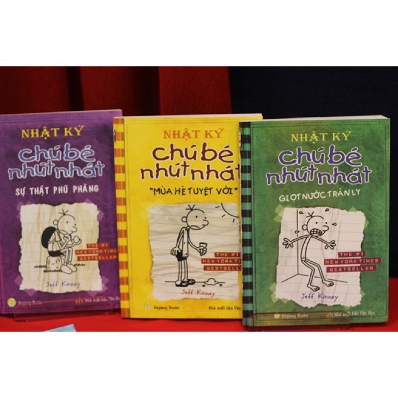 Sách - Nhật Ký Chú Bé Nhút Nhát - Sự thật Phũ Phàng - Giọt Nước Tràn Ly - Mùa Hè Tuyệt Vời