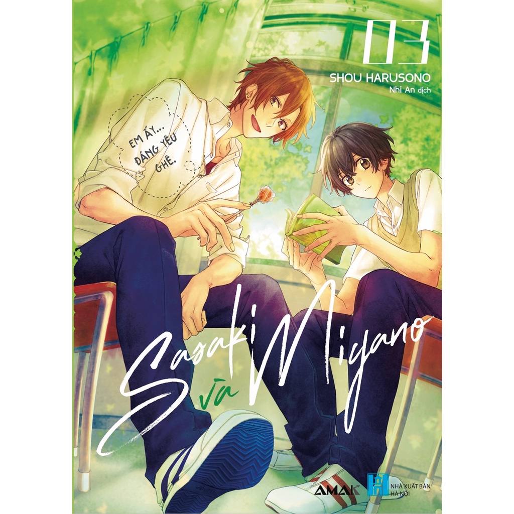 Sách Sasaki Và Miyano - Tập 3 - Kèm Bookmark, Postcard, Lót Ly, 1 PhotoStrip PVC