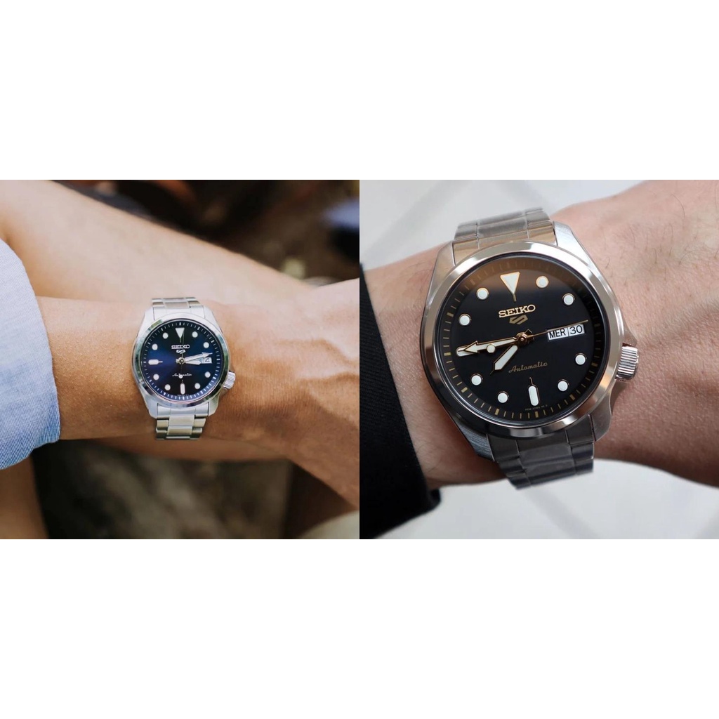 Đồng hồ Seiko 5 Sport SRPE5 nam máy cơ kiểu dáng thể thao chống nước dây thép cao cấp chính hãng