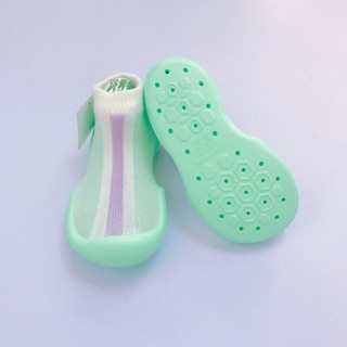 [Chính hãng Ggomoosin] Giày tập đi cho bé cưng Elf line mint