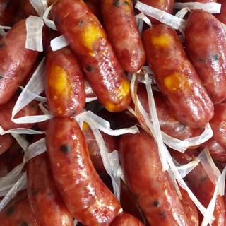 Giá Sỉ 1Kg Lạp xưởng tươi trứng muối - Giá Sỉ Rẻ Nhất