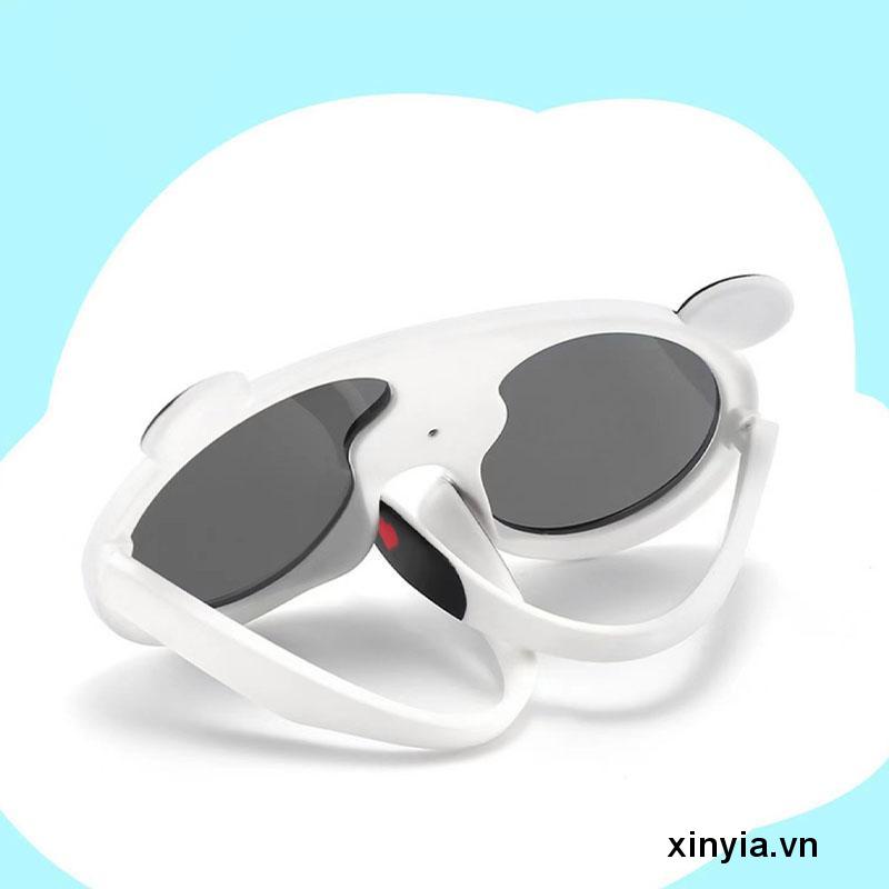 Kính Mát Phân Cực Chống Tia UV Hình Gấu Trúc Dễ Thương Cho Bé