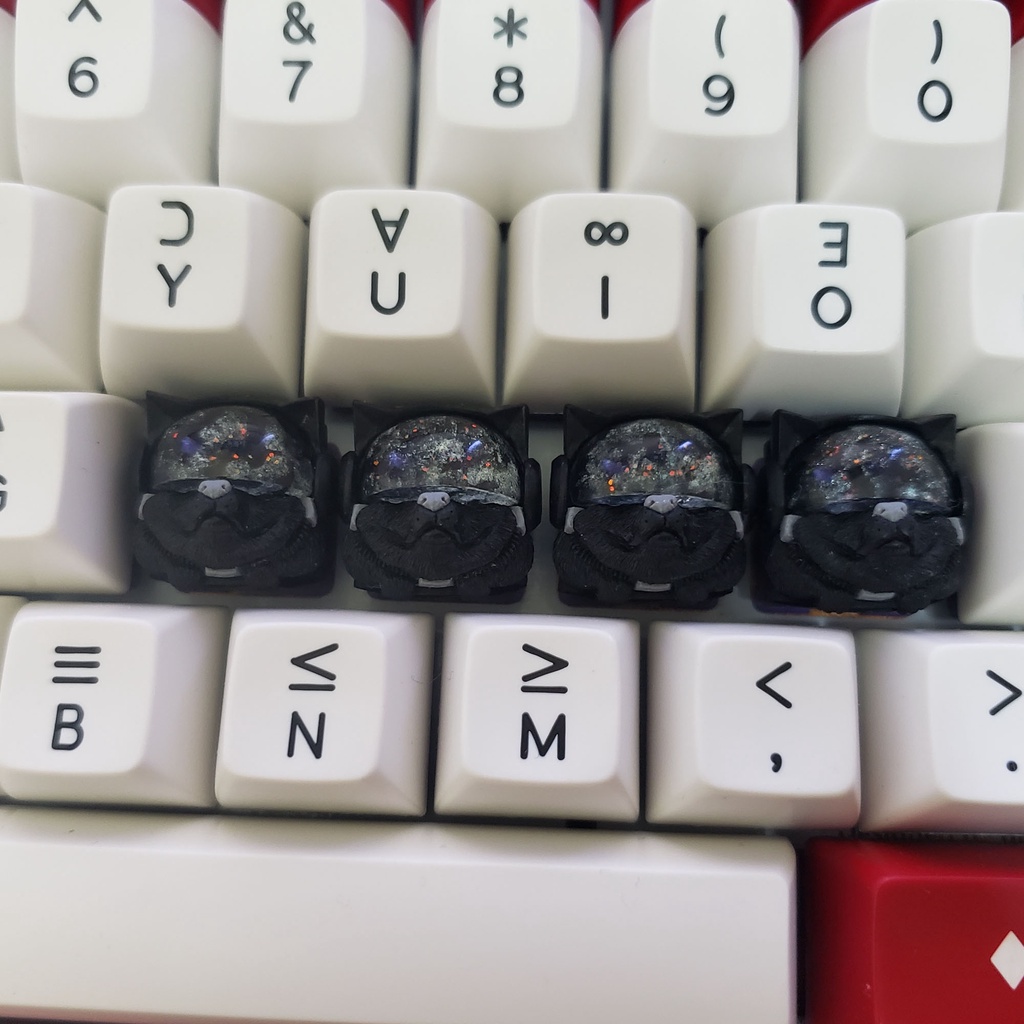 Nút trang trí bàn phím cơ Sirius Black on Black