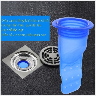 Bịt nắp cống ,Ngăn mùi thoát sàn,côn trùng xâm nhập bằng Silicon PN001