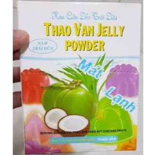 Bột Rau Câu Dẻo Trái Dừa Thảo Vân Hộp 120g