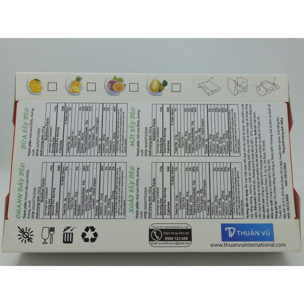 Thập cẩm sấy dẻo Py Fresh 300g/ Trái cây sấy dẻo/ Mứt tết Py Fresh/ Hộp mứt tết Py Fresh/ Quà tết ngon | BigBuy360 - bigbuy360.vn