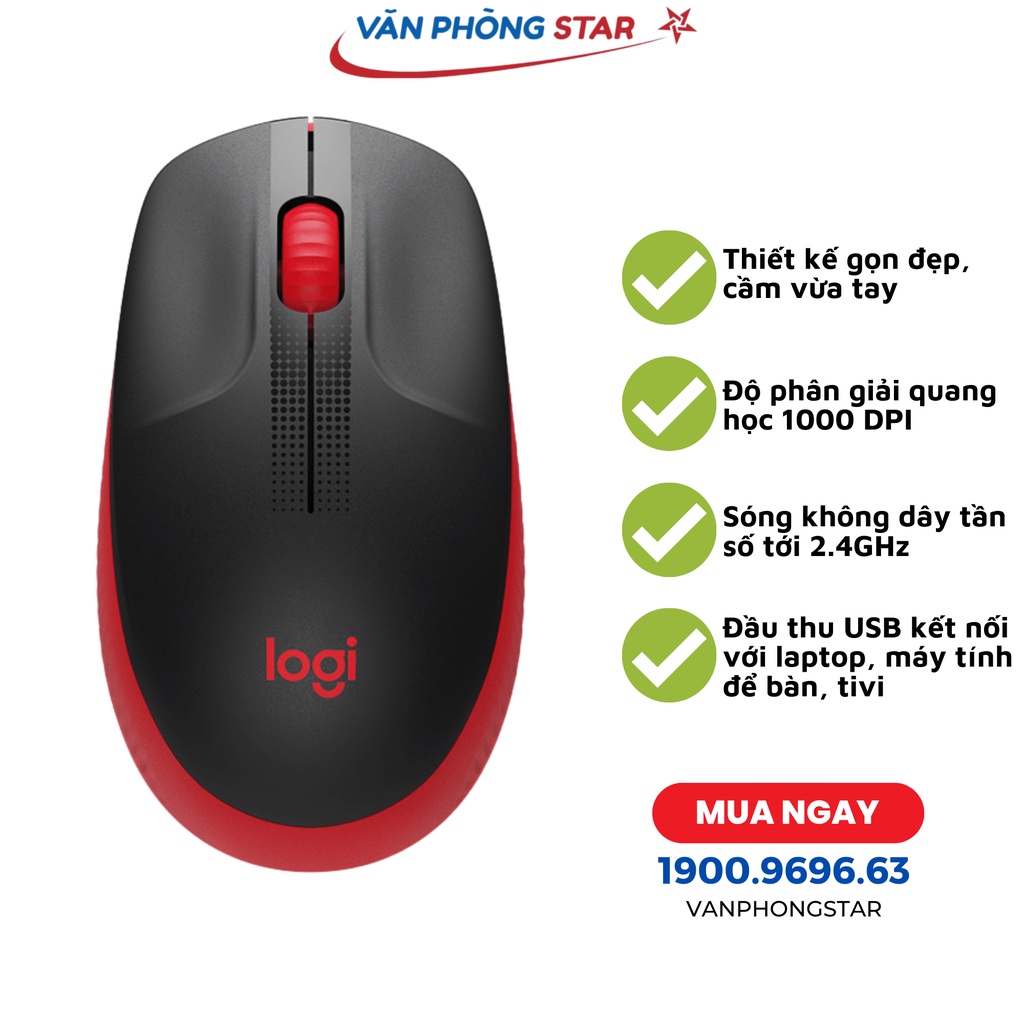 Chuột không dây Logitech M190