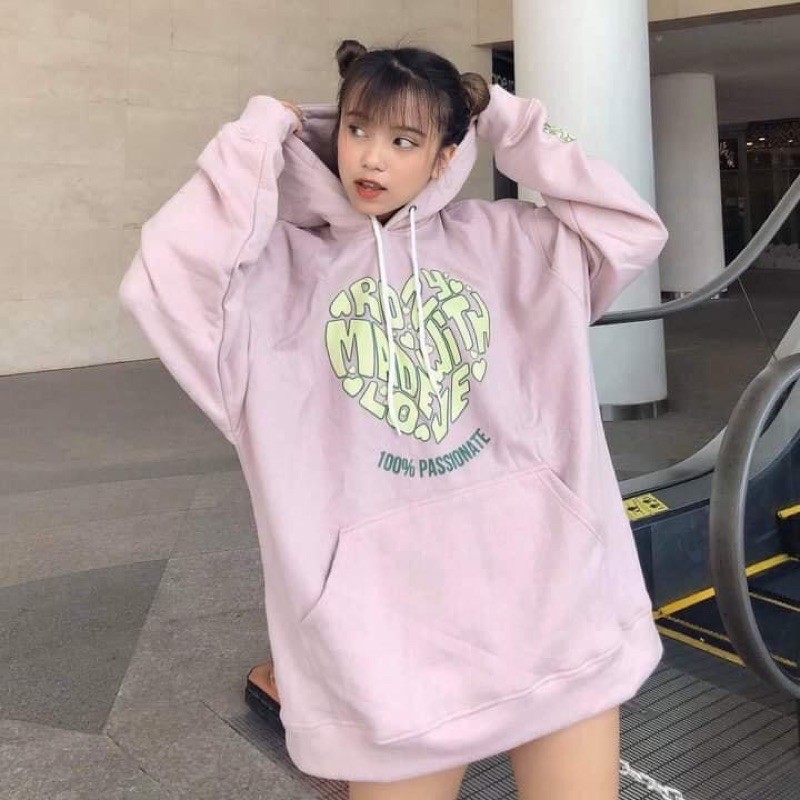 [Mã FAGREEN1505 giảm tới 30K đơn 99K] Áo khoác hoodie form rộng ROPI ulzzang | WebRaoVat - webraovat.net.vn