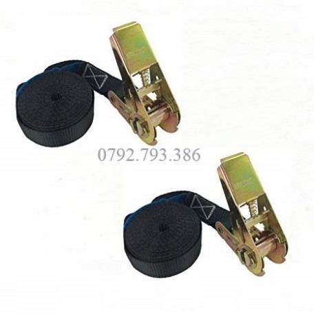 Dây chằng hàng xe máy bản 25mm 1 tấn chất liệu polyester, chằng cột hàng hóa, pallet, xe máy, ô tô siêu tiện lợi