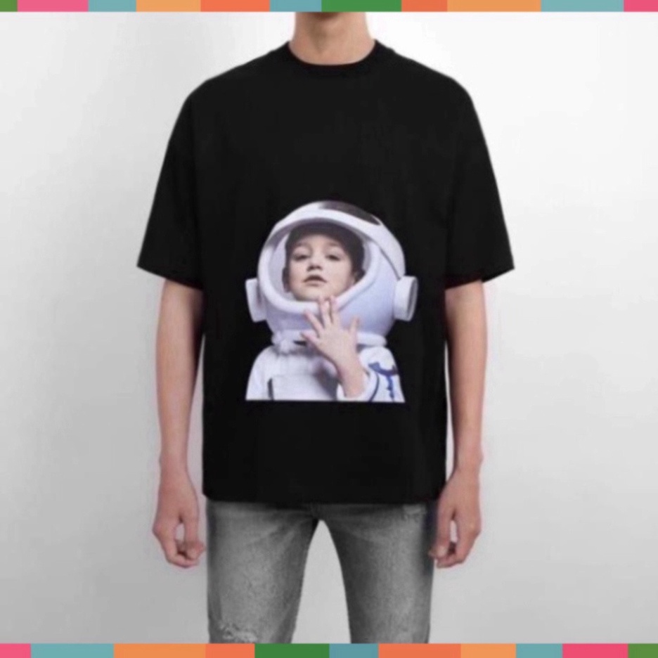 Áo thun ADLV Phi Hành Gia, kiểu dáng unisex, cotton dày dặn, cộc tay cổ tròn trend hè 2022 | BigBuy360 - bigbuy360.vn