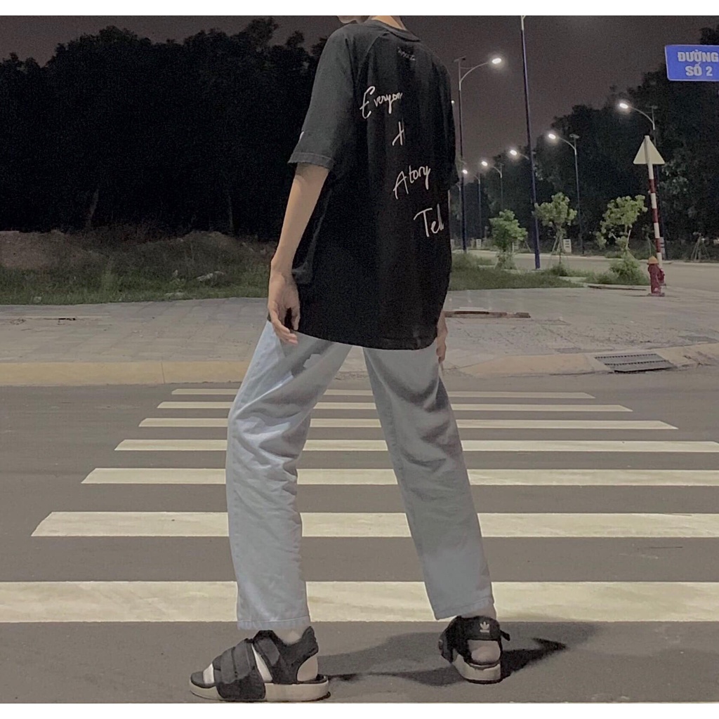 Áo thun tay lỡ Unisex Sadboiz form rộng vải cotton co dãn, áo phông form rộng Sad Story phong cách Ulzzang KUNNI27