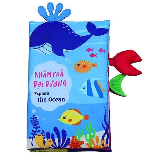 [8 mẫu] Sách vải tương tác 3D Pipo Việt Nam kích thích trí thông minh tưởng tượng và phát triển ngôn ngữ cho bé từ 6m+