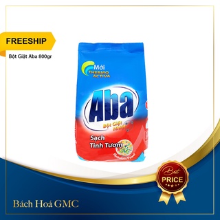 Bột giặt ABA 800gram tẩy sạch vết bẩn nhanh chóng