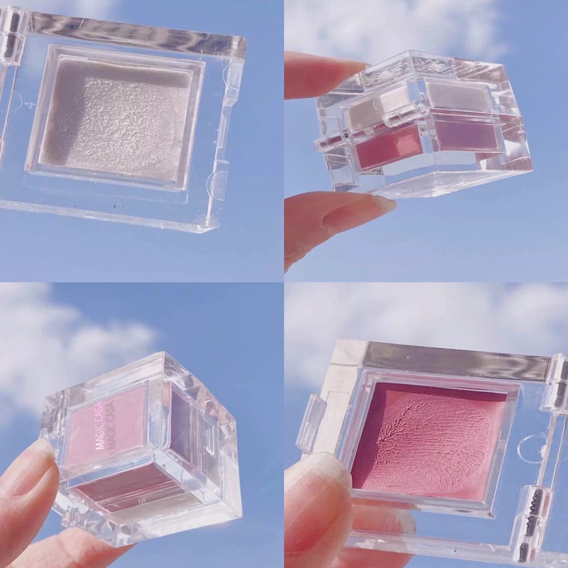 Phấn Má Hồng Dạ Quang Trang Điểm Tự Nhiên Lâu Trôi Không Thấm Nước