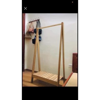 Kệ gỗ chữ a treo áo quần siêu chắc chắn