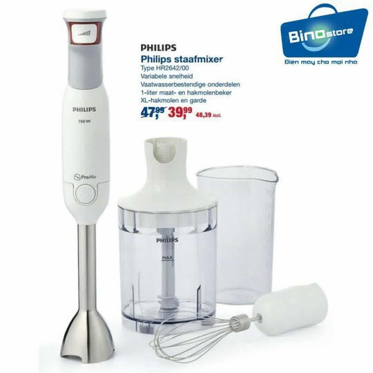 Máy xay cầm tay Philip HR2642