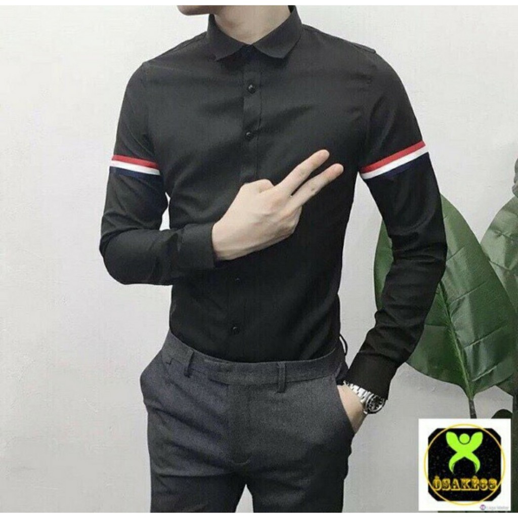 ÁO SƠ MI NAM QUỐC DÂN VIỀN TAY SIÊU HÓT Cao Cấp