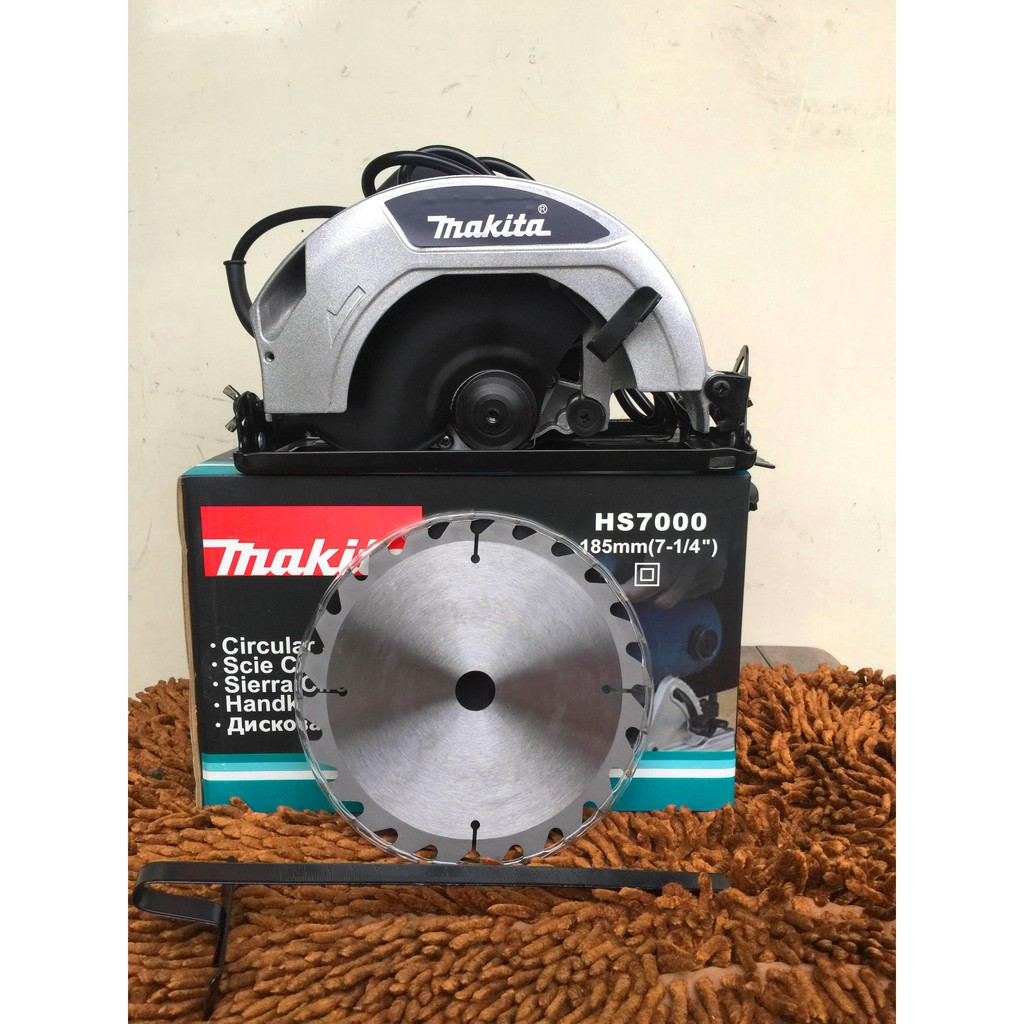 Máy cưa gỗ maktia 185mm tặng kèm đĩa cắt