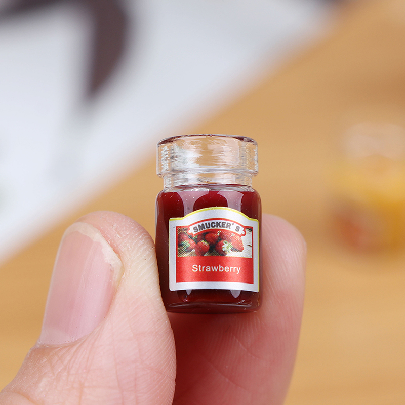 Bộ 2 Chai Nước Sốt Tỉ Lệ 1: 12 Dành Cho Búp Bê