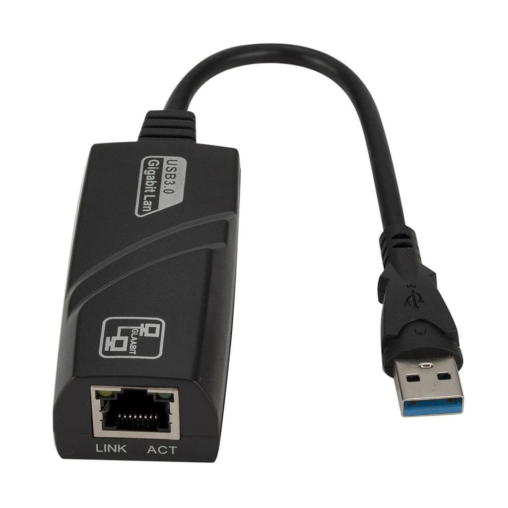 Thiết bị chuyển đổi Mini USB 3.0 Gigabit Ethernet USB sang RJ45 Lan dành cho Windows 10 8 7 XP Laptop PC | BigBuy360 - bigbuy360.vn