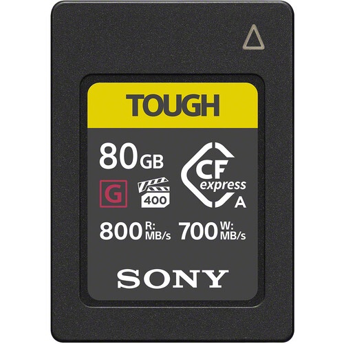 Thẻ nhớ sony CFexpress Tough 80GB R800mbs W700mbs - BH 5 năm sony vn