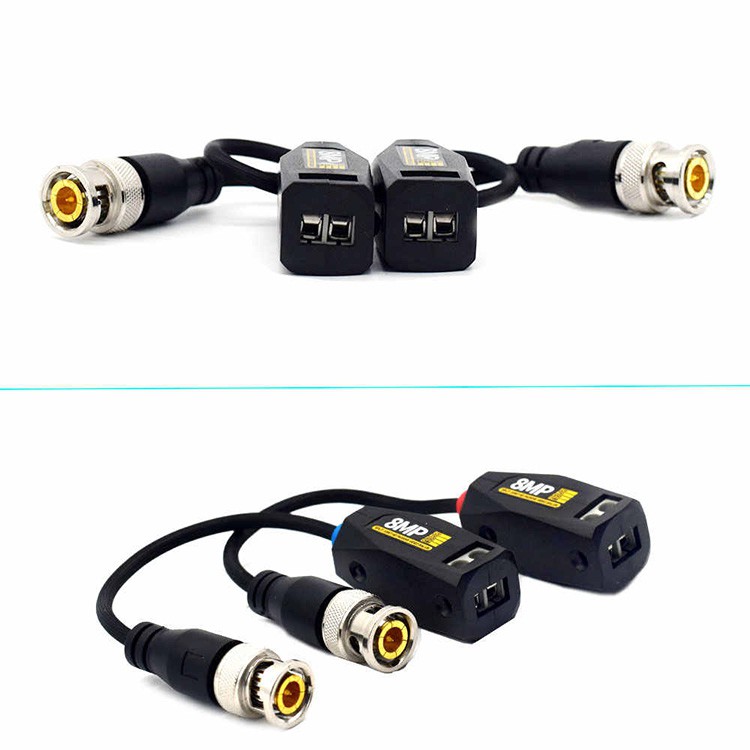 FREESHIPVideo balun 8MP có mạch chống sét 2kv cho camera giám sát