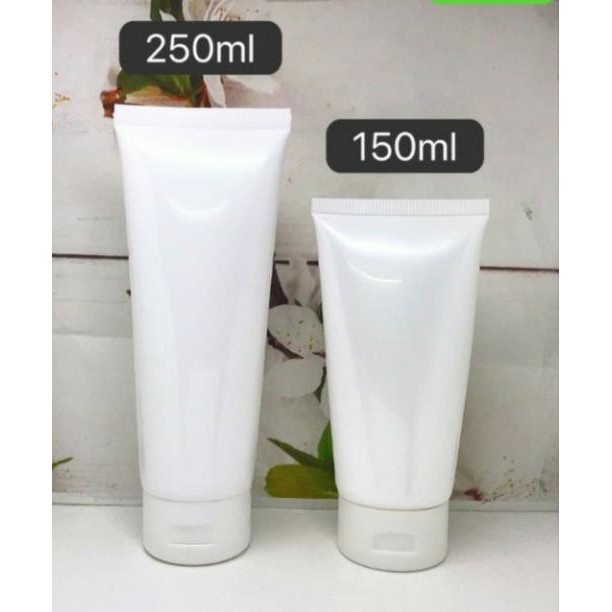 Tuýp Chiết Mỹ Phẩm ❤ SIÊU RẺ ❤ Tuýp nhựa 100ml,150ml,250ml chiết mỹ phẩm, sữa rửa mặt, sữa tắm , phụ kiện du lịch